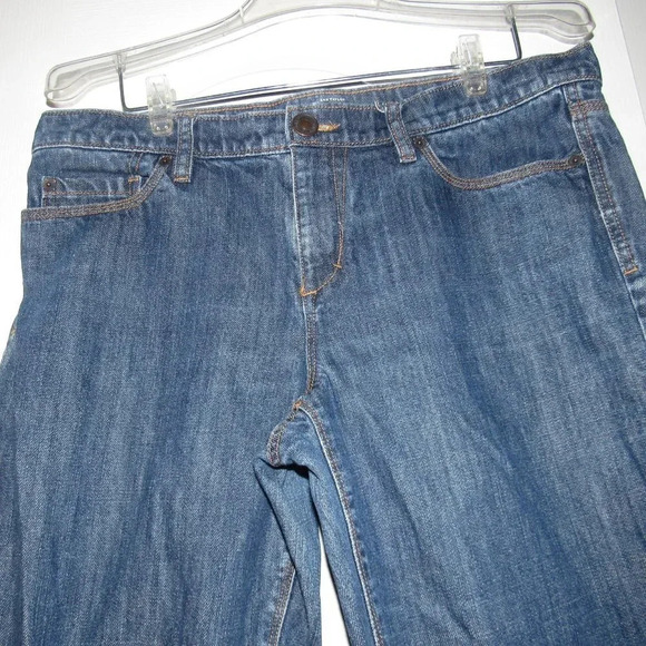 Ann Taylor LOFT Boyfriend Dark Wash Jeans Size 10 - Picture 2 of 6